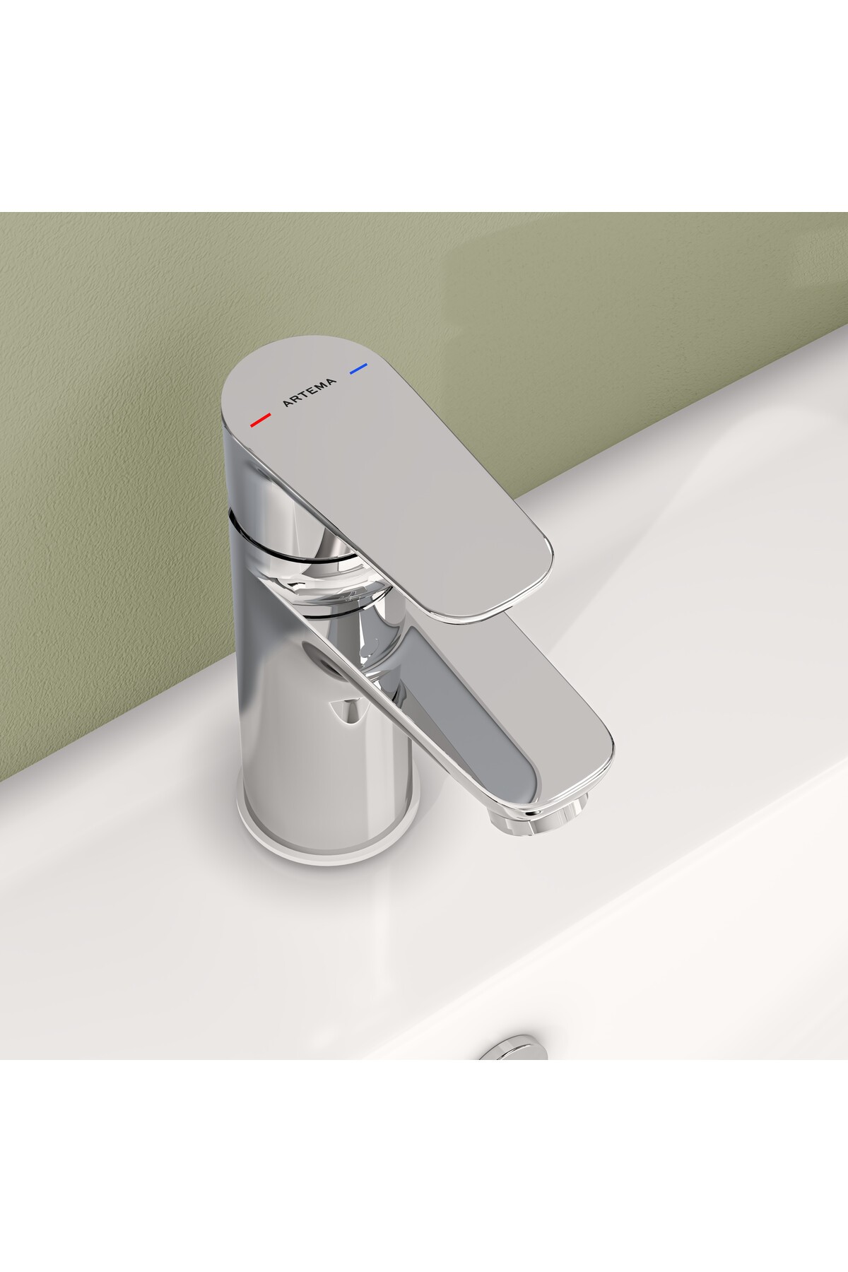 Shift T20 A43656 Lavabo Bataryası, Krom
