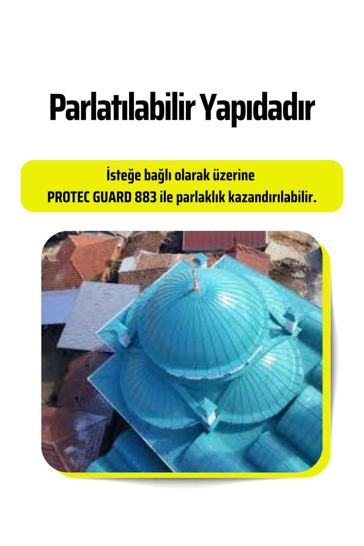 Kurşun Yüzeyler İçin Su Geçirmez, UV ve Darbe Dayanımlı Restorasyon Boyası