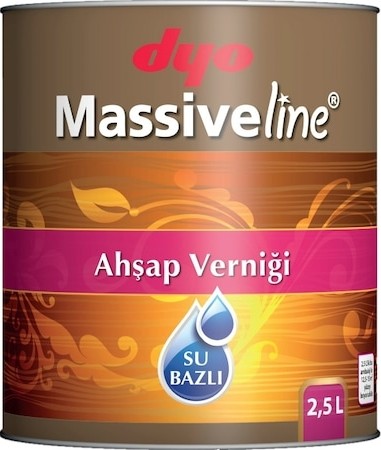Massiveline Su Bazlı Ahşap Verniği Tik 2,5 Lt