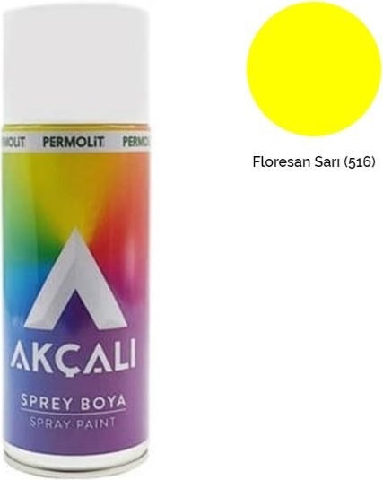 Sprey Boya 516 Floresan Sarı 400 Ml.