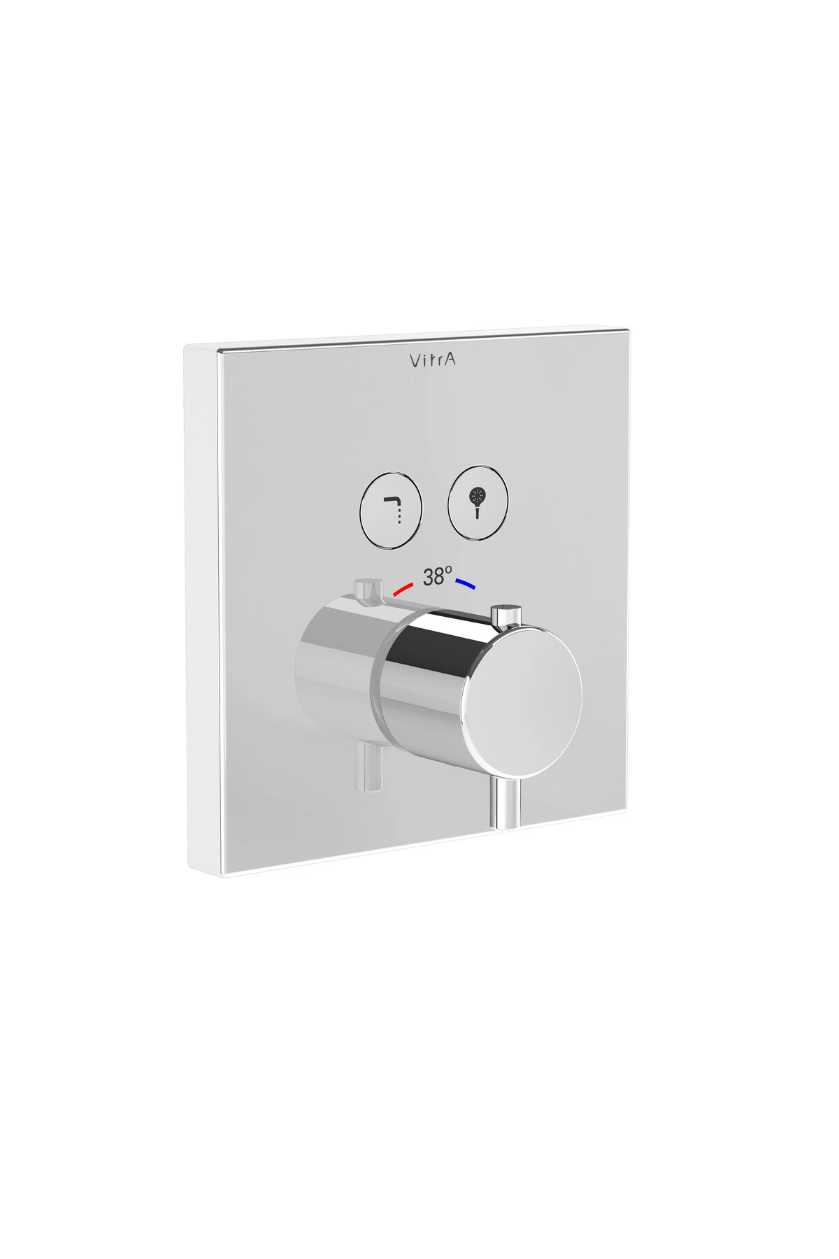 AquaHeat A42746 Ankastre Termostatik Banyo Bataryası, Sıva Üstü Grubu, Krom