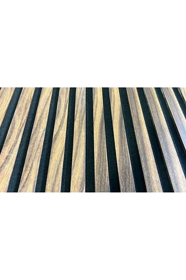 50x50cm 1 Adet Dekoratif Akustik Panel 3mm Keçe Ve 8mm Mdflam Salon Ofis Duvar Çıtası Paneli Kula