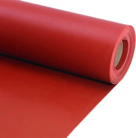 1 mm 1200 / 1000 Kırmızı Silikon Levha