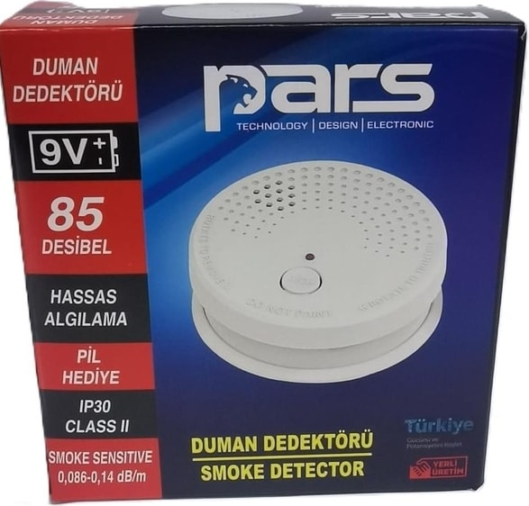 Pilli Duman Dedektörü Kablosuz