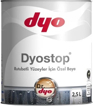 DYO DYOSTOP RUTUBETLİ YÜZEYLER İÇİN ÖZEL BOYA 15 LT