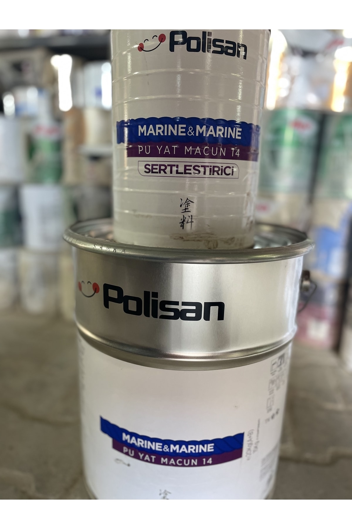 POLİSAN Marine&marine Anti Aging Pu Yat Macunu 14 20kg Macun+sertleştirici