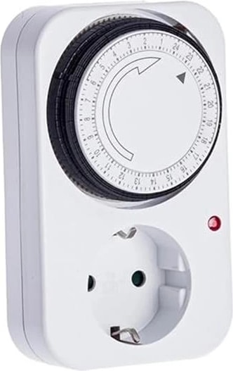 3500 Watt Mekanik Günlük Zaman Ayarlı Priz, Su Ayarlı, Kuluçka Için, Bahçe Sulama, Aydınlatma