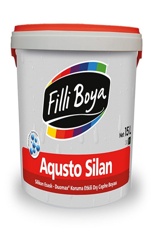 Aqusto Silan Silikonlu Dış Cephe Boyası 15 Lt. 32s