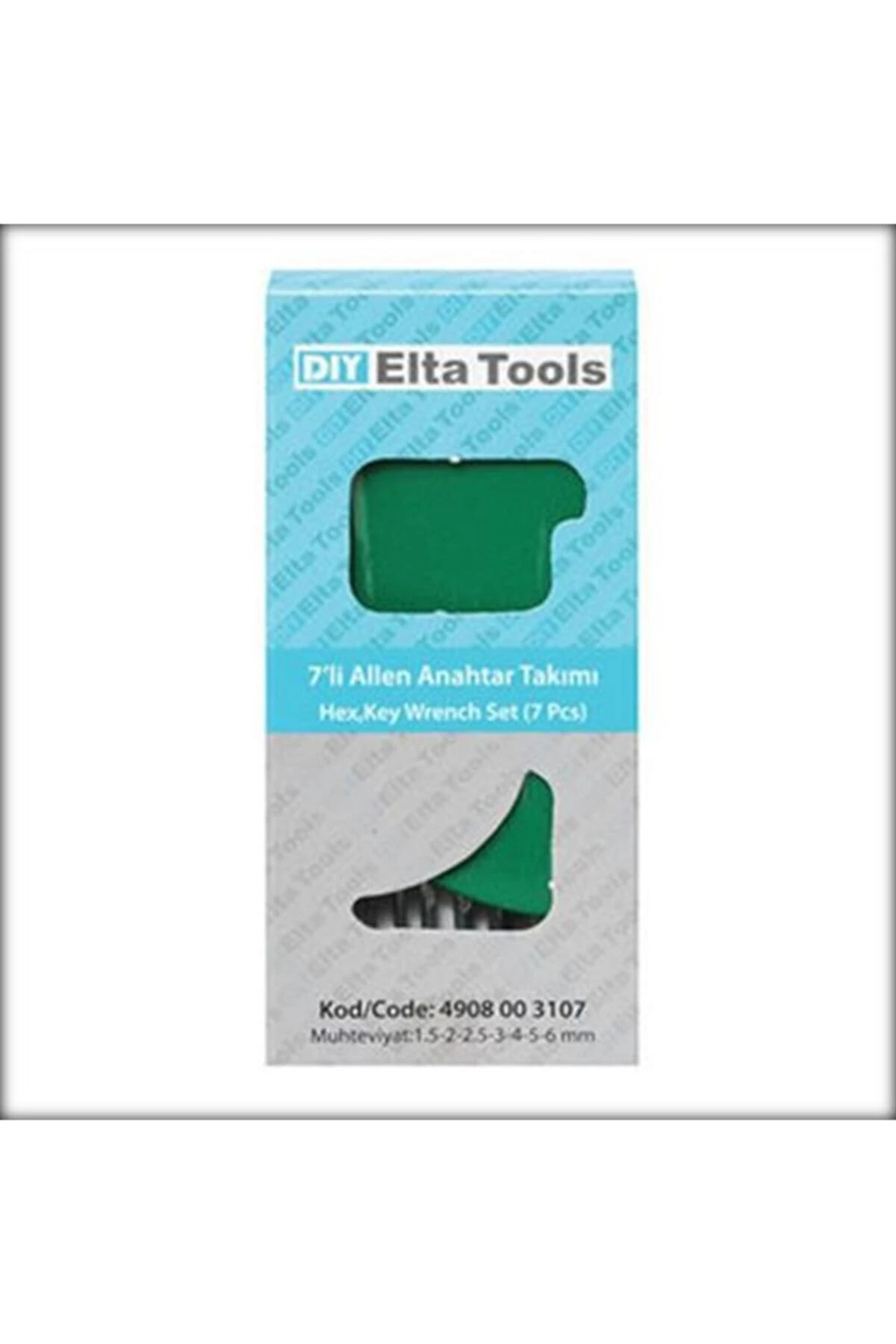 İzeltaş 7 Parça Allen Anahtar Takımı - İzeltaş 4908003107