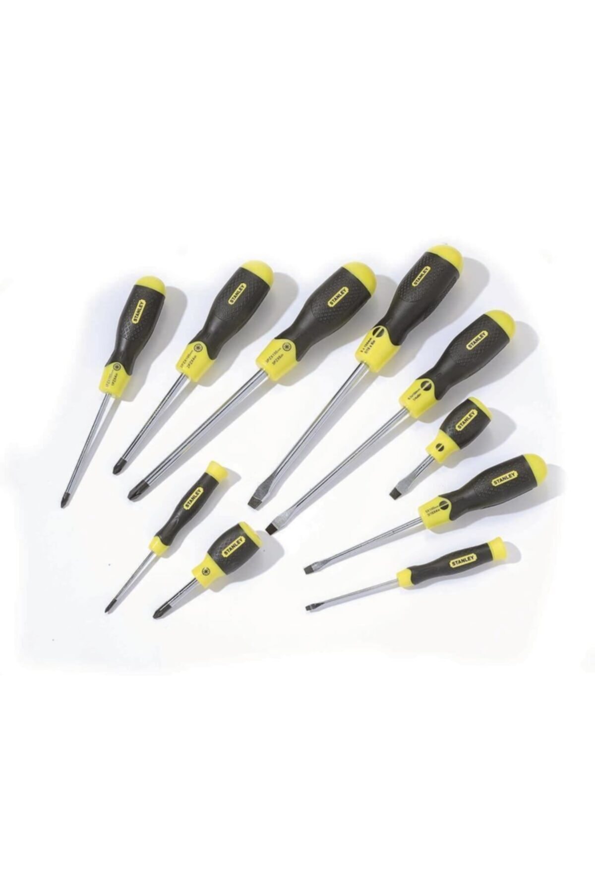 Cushion Grip Düz Ve Pozidriv Tornavida Seti 10 Parça 2-65-014