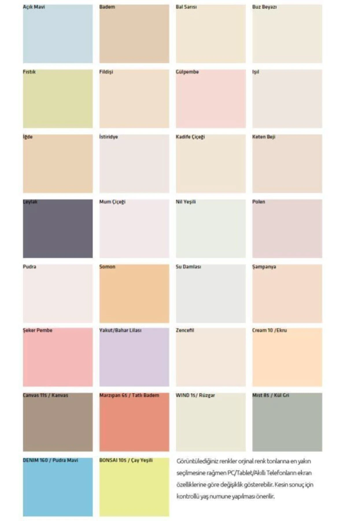 Plastik İç Cephe Duvar Boyası 20 kg+ Tavan Boyası 10 kg+ Boya Seti