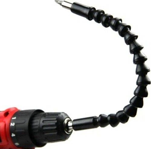 10 Parça Esnek Bükülebilir Vidalama Uzatma Adaptörü 30cm