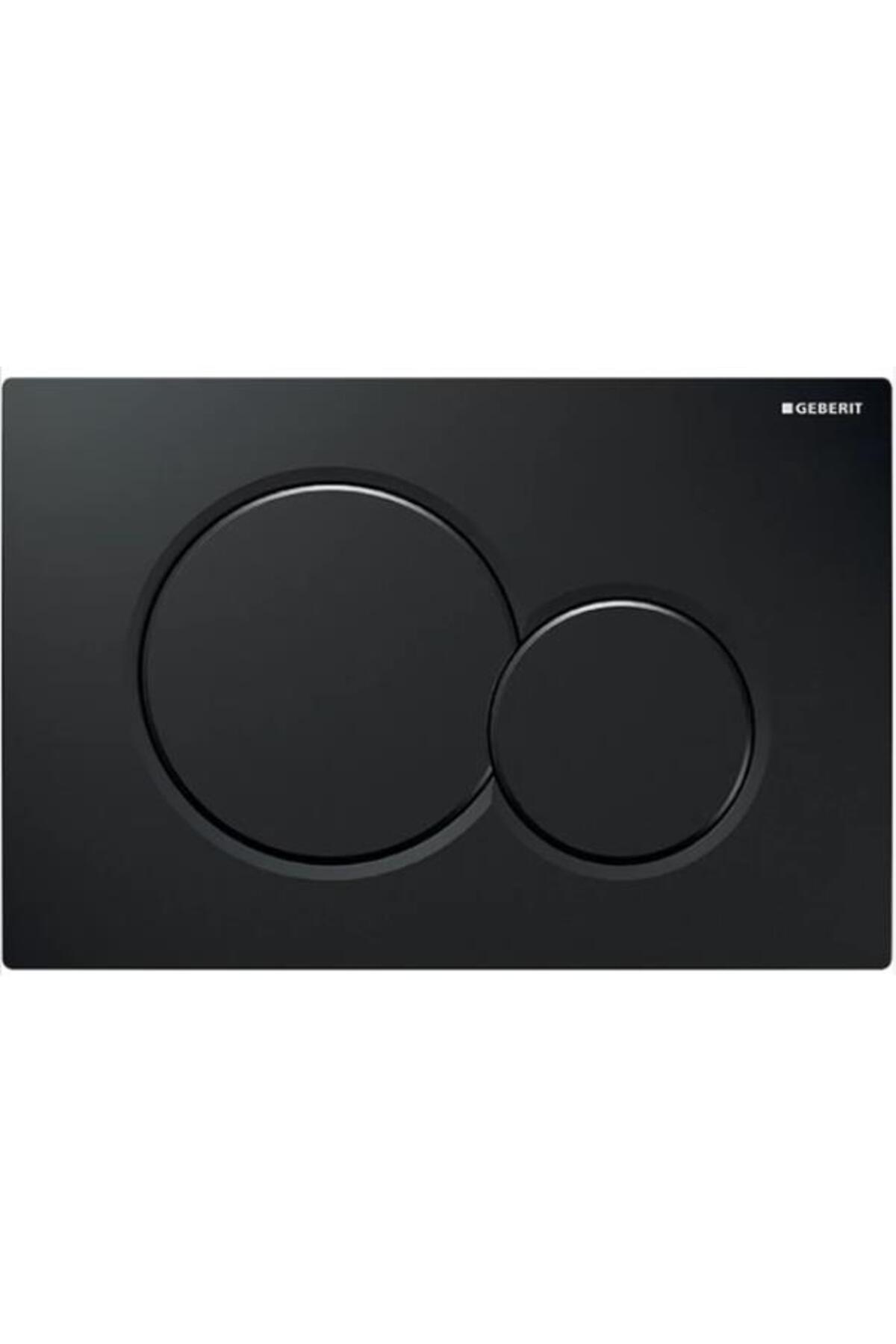 SIGMA01 115.770.DW.5 Kumanda Kapağı Çift Basmalı ,siyah