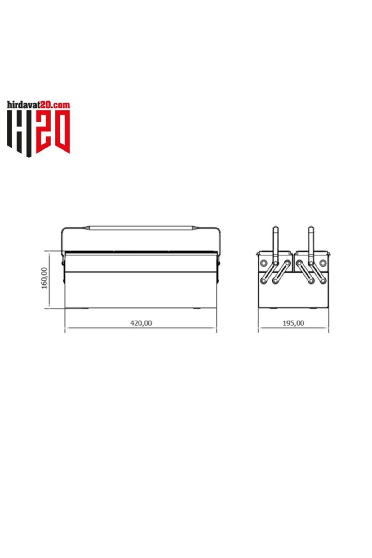 İZELTAŞ Takım Çantası 195x420x160mm 3 Gözlü 8410336203