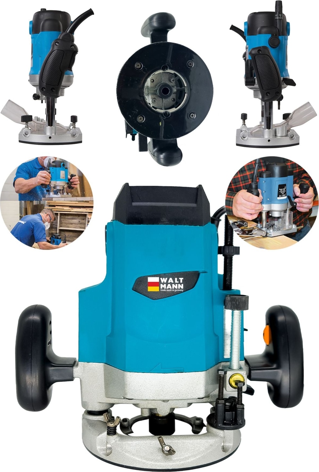 BOSCH 2600 Watt Freze Formika Traşlama Makinesi 12MM
