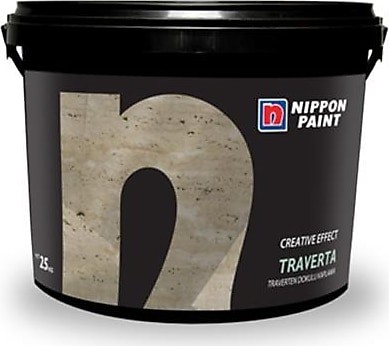 Nippon Traverta Doğal Taş Görünümlü Dekoratif Kaplaması 25 Kg