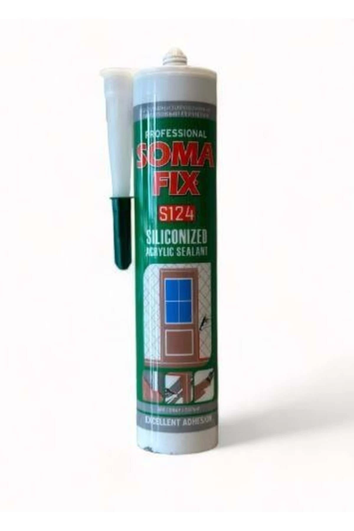 Akrilik Silikonize Mastik Gri 500 gr