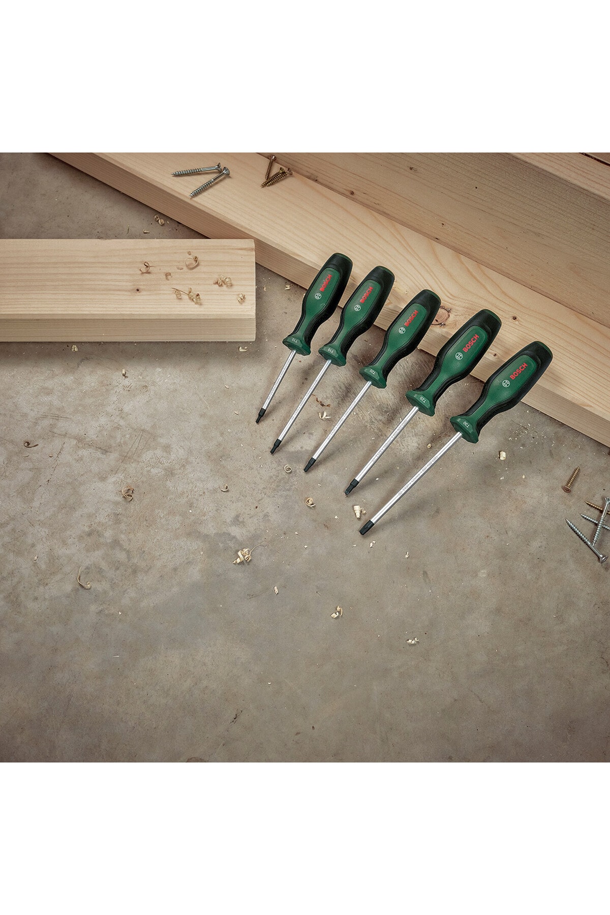 Torx Tornavida Seti 5 Parça