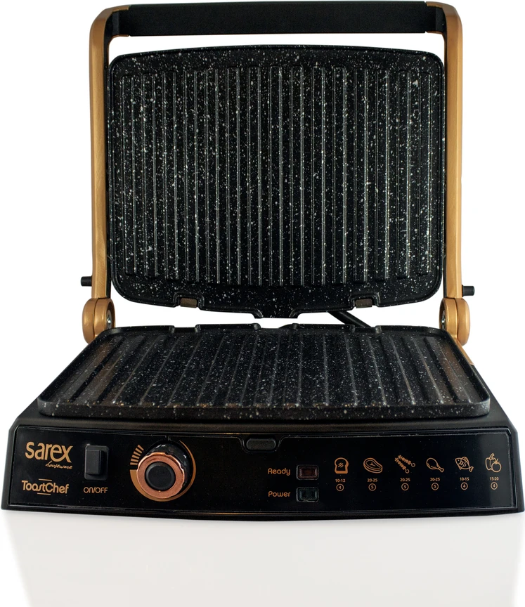 Çelik Izgara ve Tost Makinesi, Pratik ve Şık Tasarım