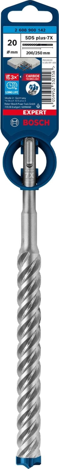BOSCH Expert 20X250 mm Yeni Sds Plus-7x Matkap Ucu 2608900142