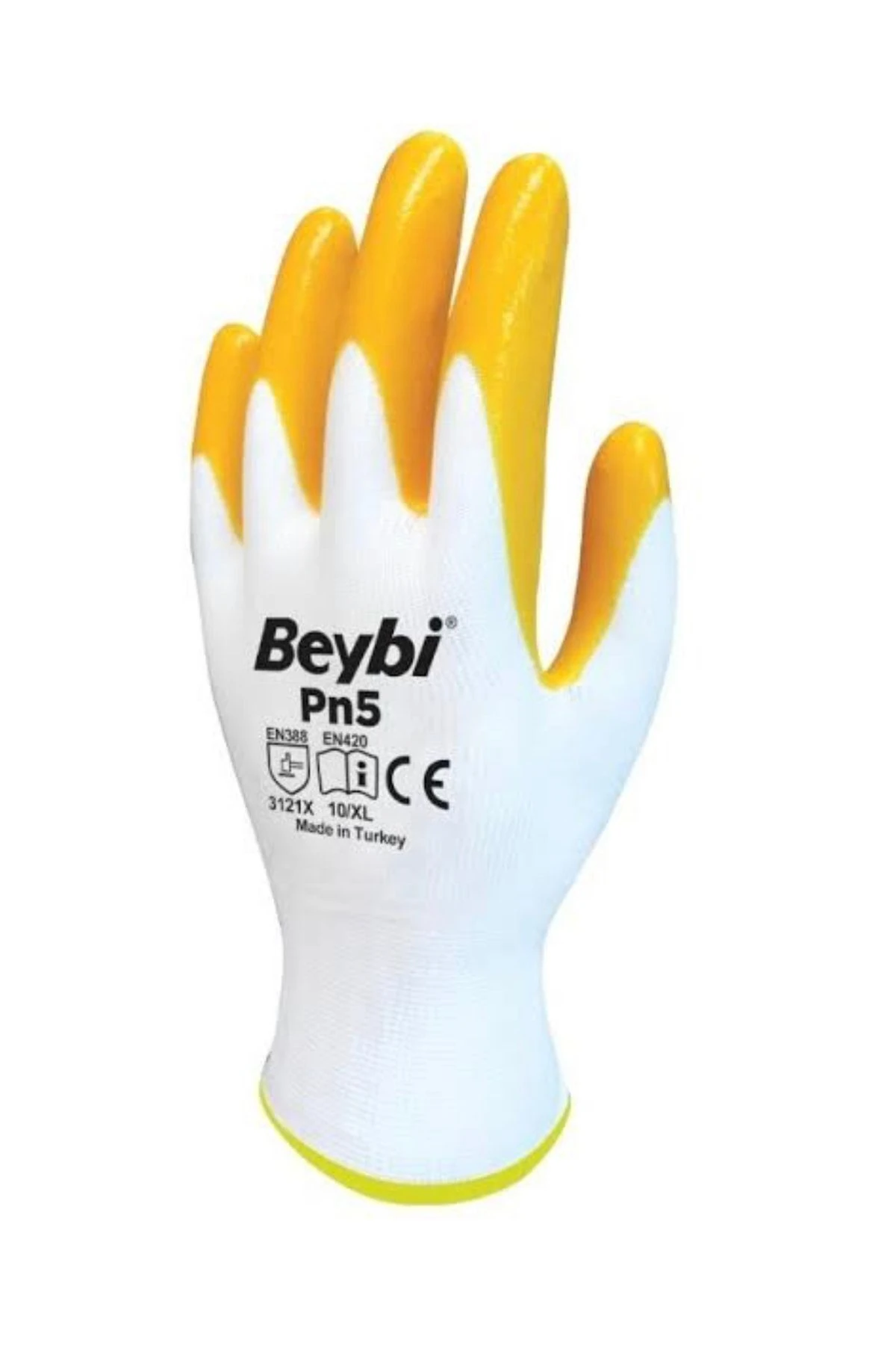 Pn5 Inşaat Eldiveni 60 Çift 10 Beden
