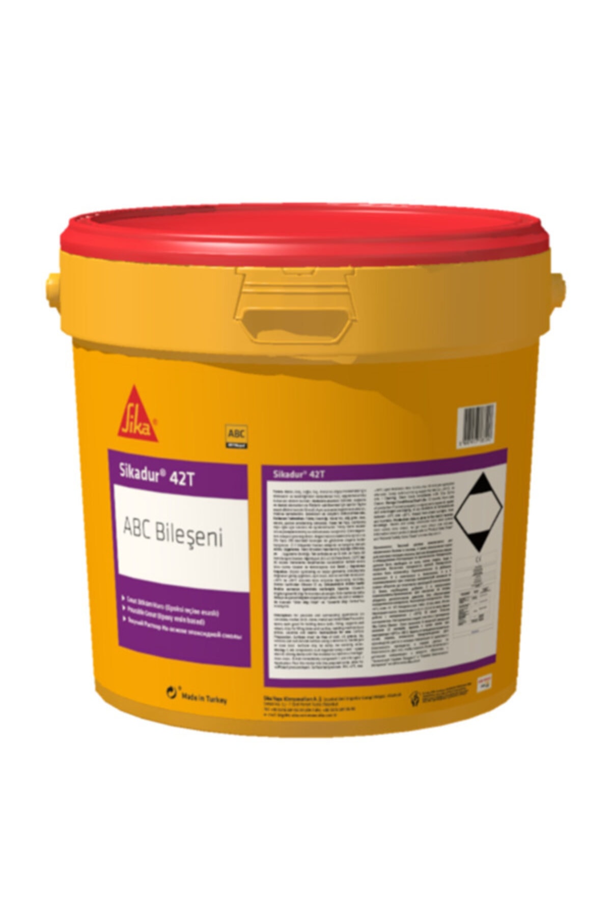 Dur-42 T 15 Kg Set (3 BİLEŞENLİ EPOKSİ REÇİNE DÖKÜM GROUT HARCI)