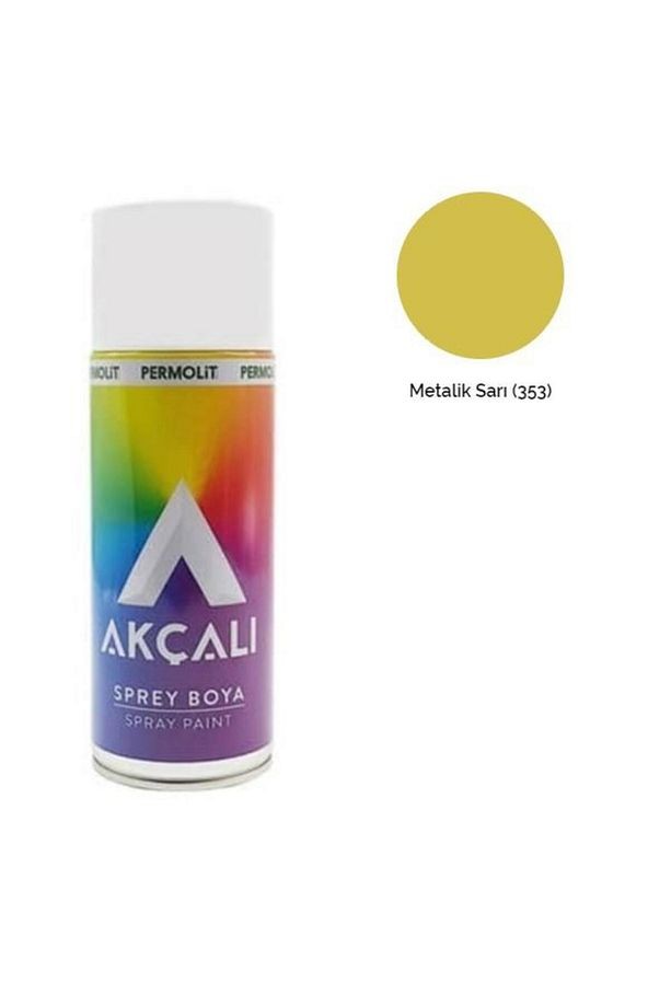 Sprey Boya 353 Metalik Sarı 400 Ml.