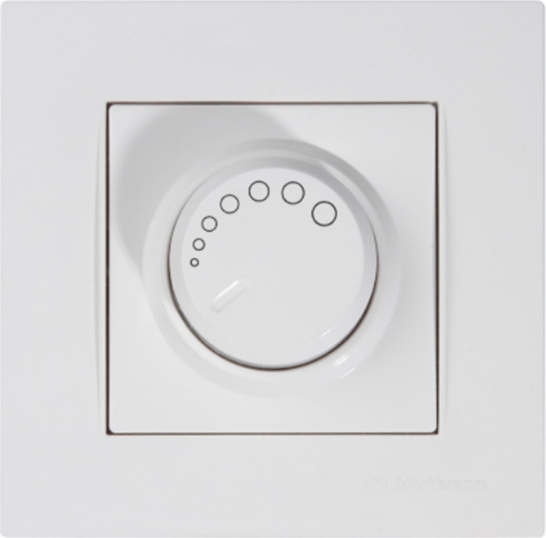 Rita Beyaz Işıklı Dimmer 600W