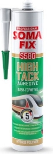 290 ml Beyaz Hibrid High Tack Hızlı Kuvvetli Korniş Kapı Pencere Beton Yapıştırıcısı Silikonu