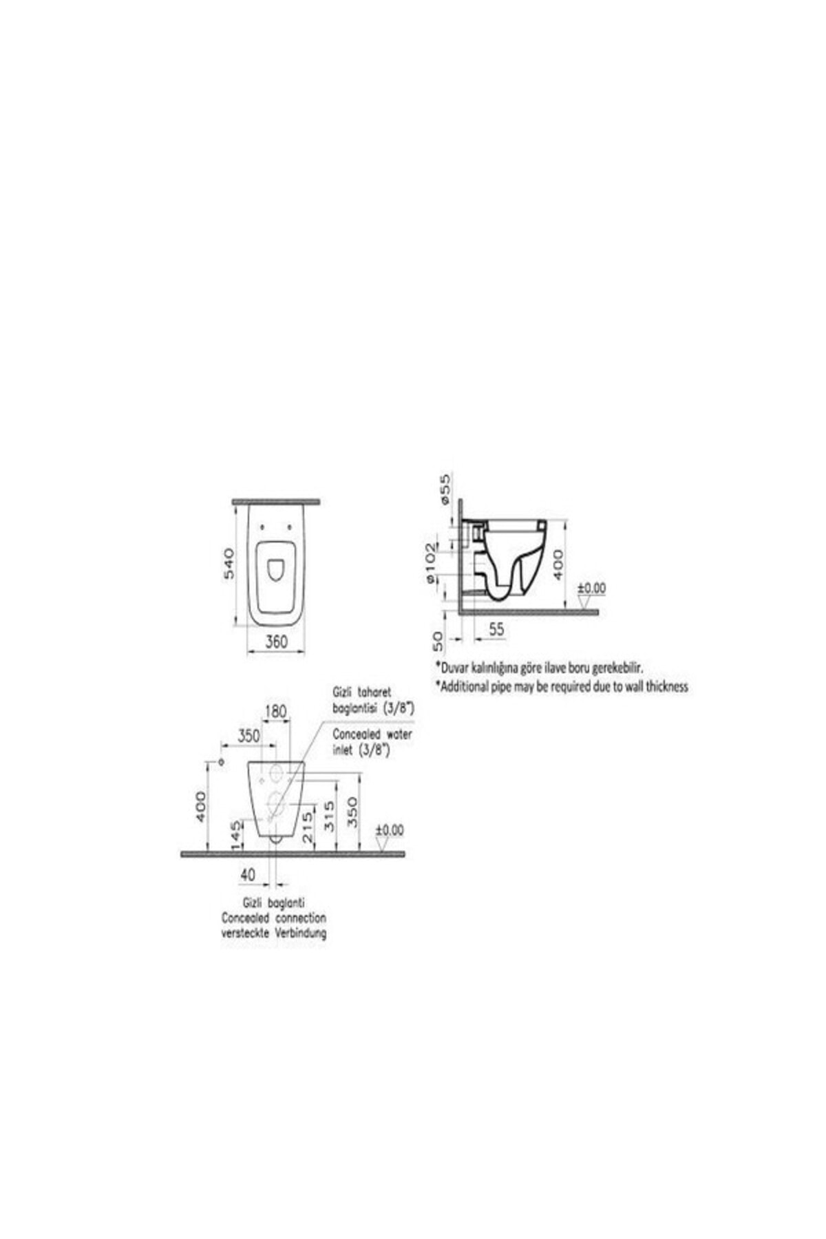 SHIFT DTD TEK KLOZET BEYAZ