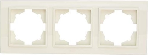 Zena Krem Üçlü Çerçeve