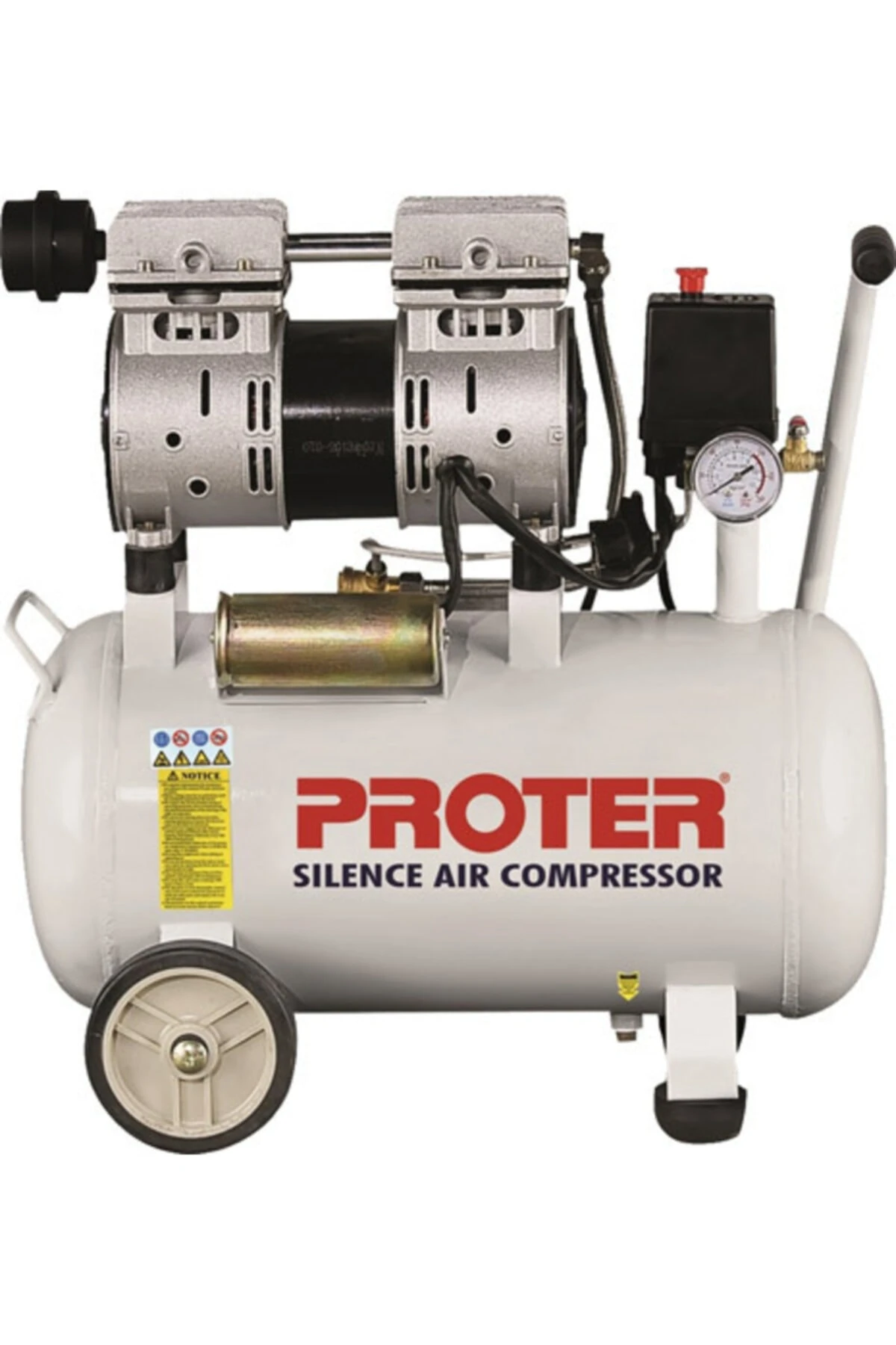 8 Bar 24 lt 42 Db Sessiz Yağsız Dişçi Hava Kompresörü