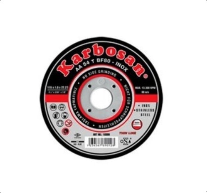 KARBOSAN Inox Thinline Kesme Taşı 180X1.9X22.23