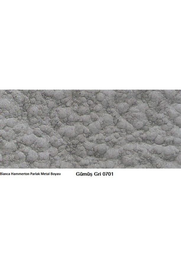 Hammerton Çekiçlenmiş Parlak Metal Boyası ( 0,75 Lt.) -gümüş Gri