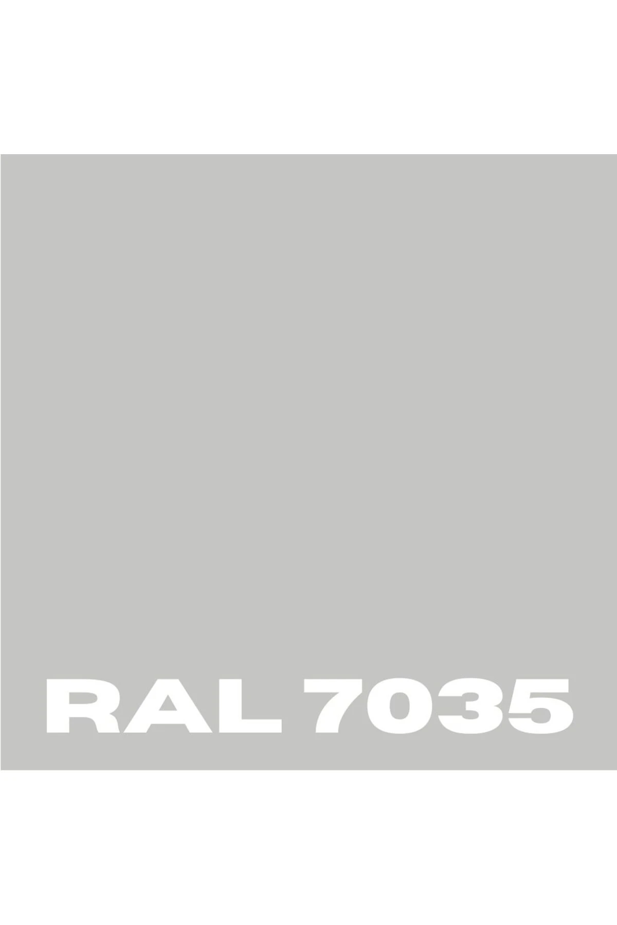 Alifatik Zemin Boyası 20 Kg Açık Gri Ral-7035 (YÜKSEK UV ALTINDAKİ SERAMİK, METAL V.B ZEMİN BOYASI)