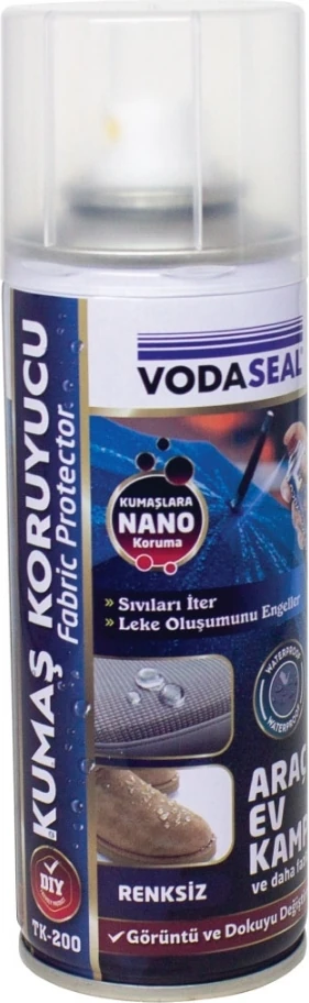 | Kumaş Koruyucu Sprey, Çok Amaçlı Su Kaydırma Özellikli Sprey, 200 ml
