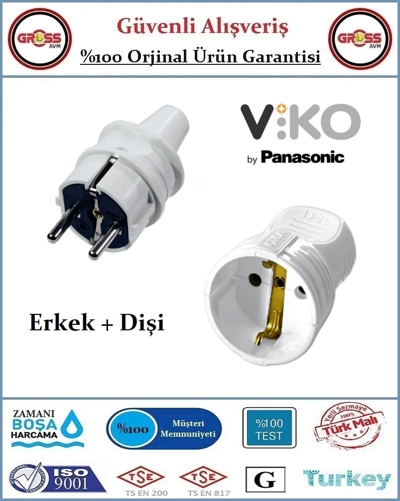 Erkek Fiş + Dişi Fiş - Ikisi Bir Arada - Topraklı - Orjinal Ürün
