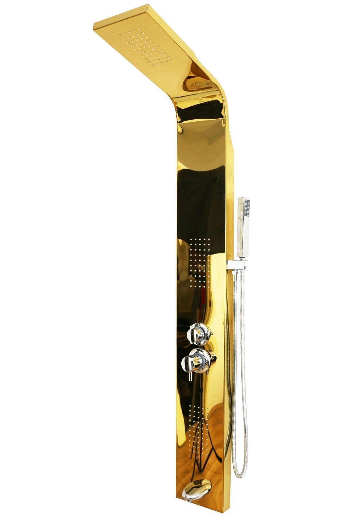 Sam Kuğu Gold Dikey Duş Paneli ,duş Kolonu, Robot Duş, Duş, Dikey Jakuzi