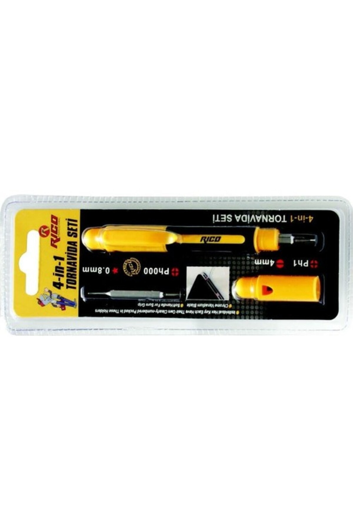 Rc0040 4in1 Telefoncu Tornavida Seti Takımı 4 Parça