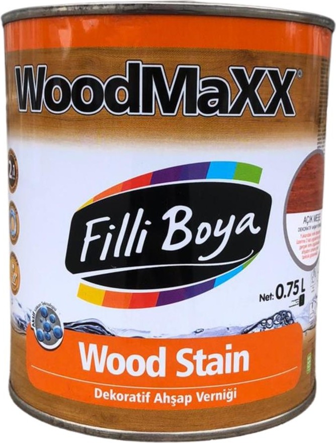 Woodstain Ahşap Vern. Açık Meşe 0.75 lt