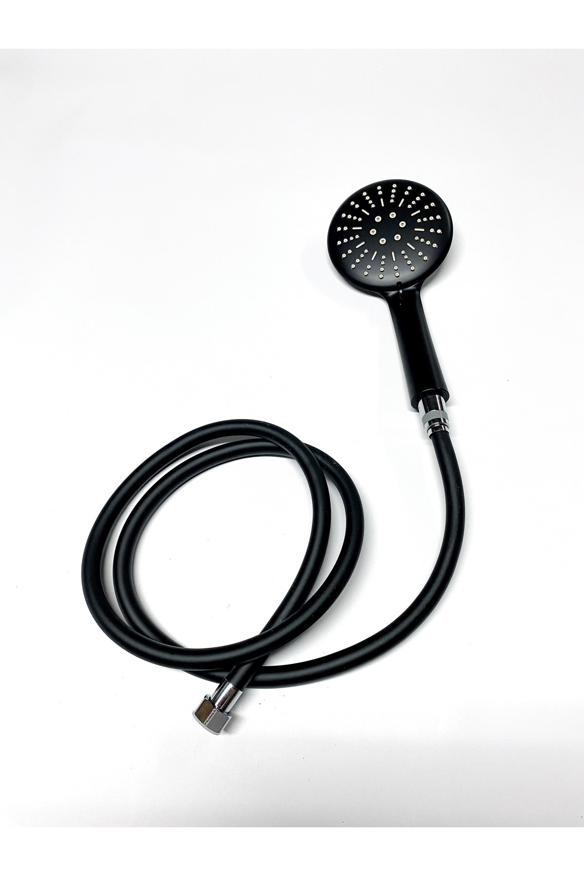 Siyah PVC Hortum Kaliteli Duş Seti ALFA Seri