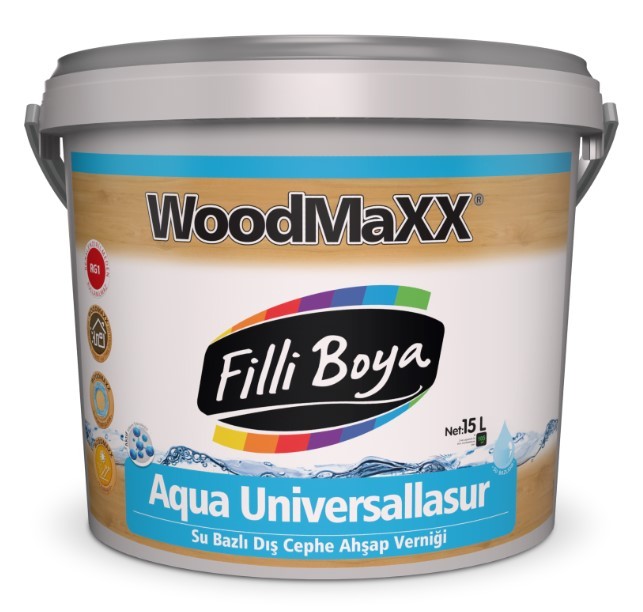 WOODMAXX AQUA UNİVERSALLASUR SU BAZLI DIŞ CEPHE AHŞAP VERNİĞİ