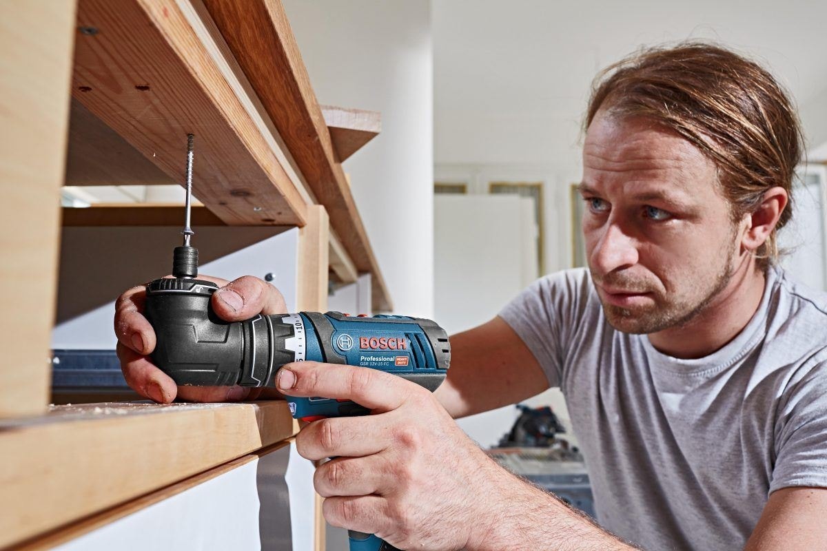 BOSCH Professional GSR 12V-15 FC 2x2.0 Ah Akülü Vidalama Makinesi