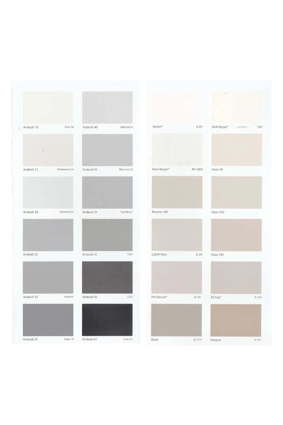 Silikonlu Mat Iç Cephe Boyası 3.5 Kg Andezit 65