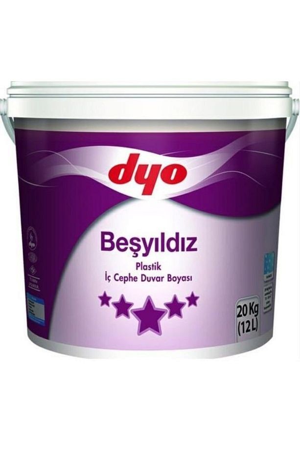 Beşyıldız Plastik Iç Cephe Boyası 20 Kg Ilık Maya