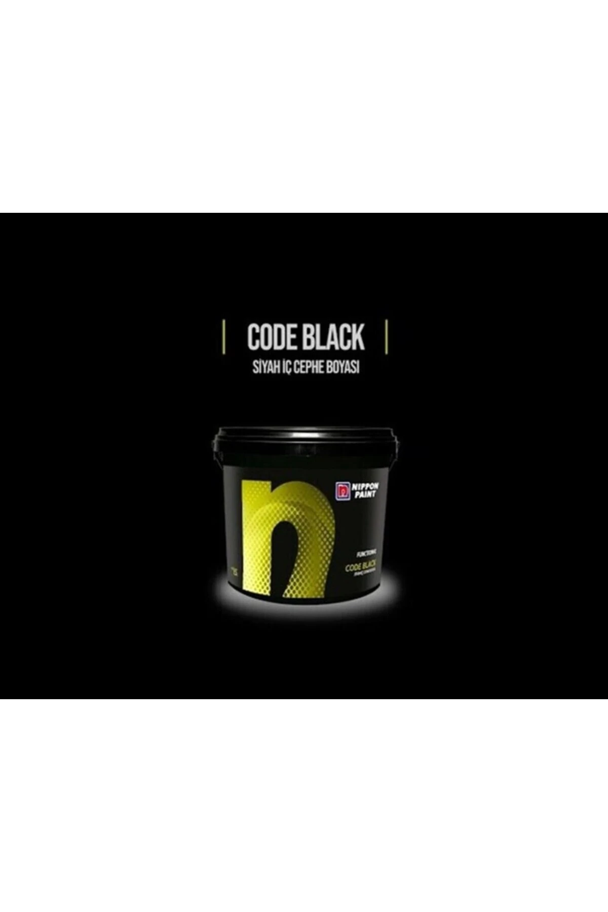 NİPPON PAİNT CODE BLACK 2,5 LİTRE