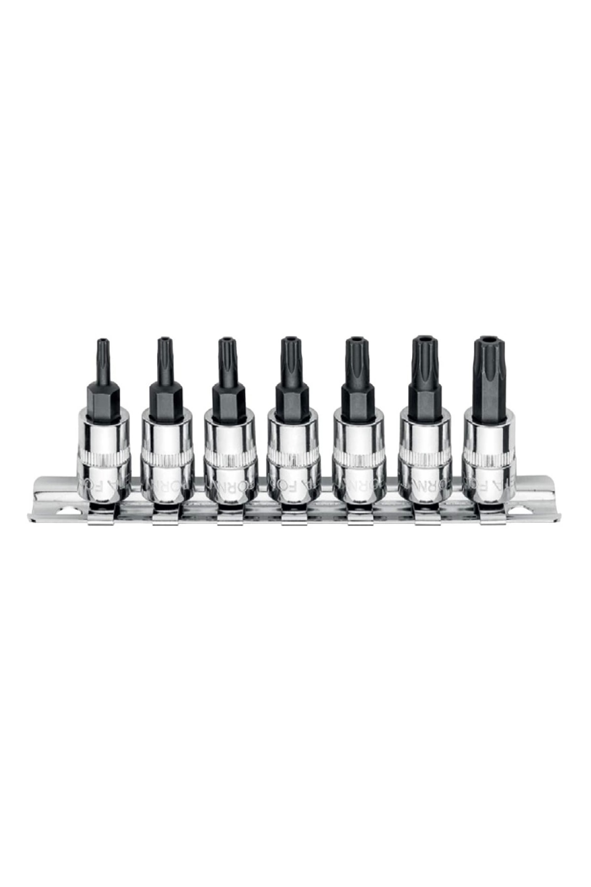 C08S-RTR7 7 Parça 1/4” Delikli TORX Uçlu Lokma Takımı