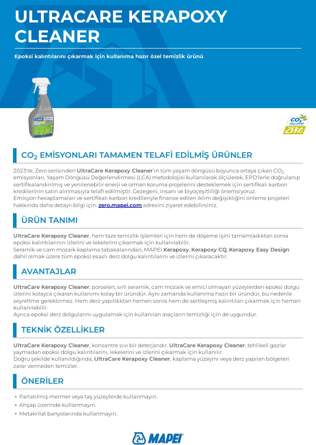 Ultracare Kerapoxy Cleaner Spray Epoksi Çıkarıcı