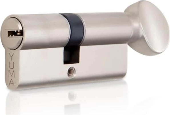 | Silindiri, Mandallı Bilyalı Silindiri, Çelik Kapı Göbeği [68 Mm, Nikel]