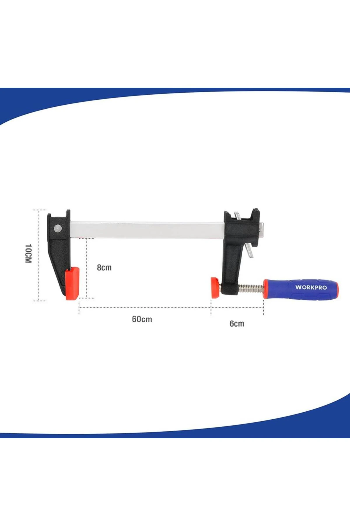 WP232033 60cm Döküm Profesyonel Marangoz İşkence